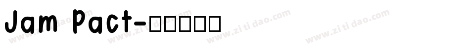 Jam Pact字体转换